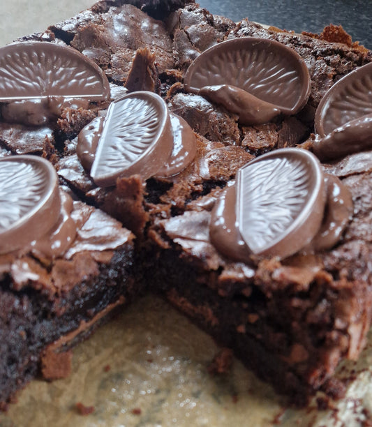 Chocolate Orange Brownies – Gooey Chocolate Orange Brownie Box