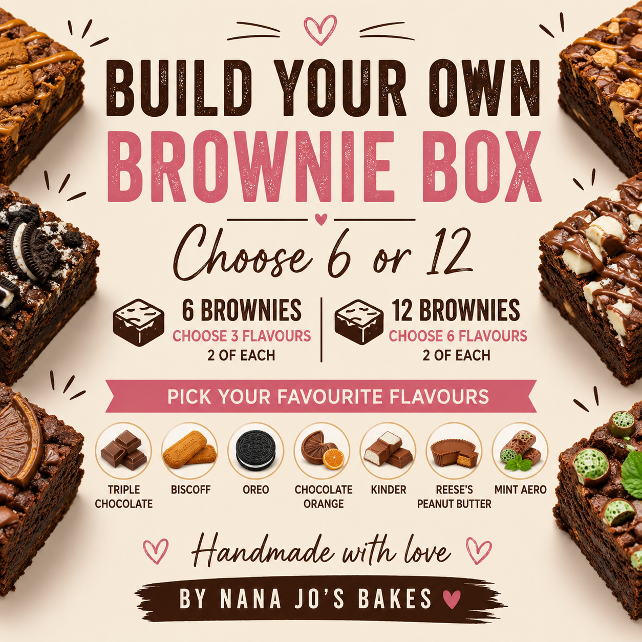 Build Your Own Brownie Box